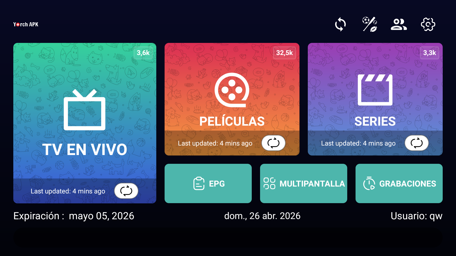 📱StreamBox (7 temas)